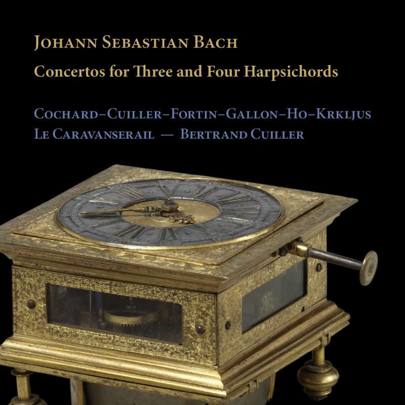 Johann Sebastian BACH : Concertos for 3 & 4 harpsichords